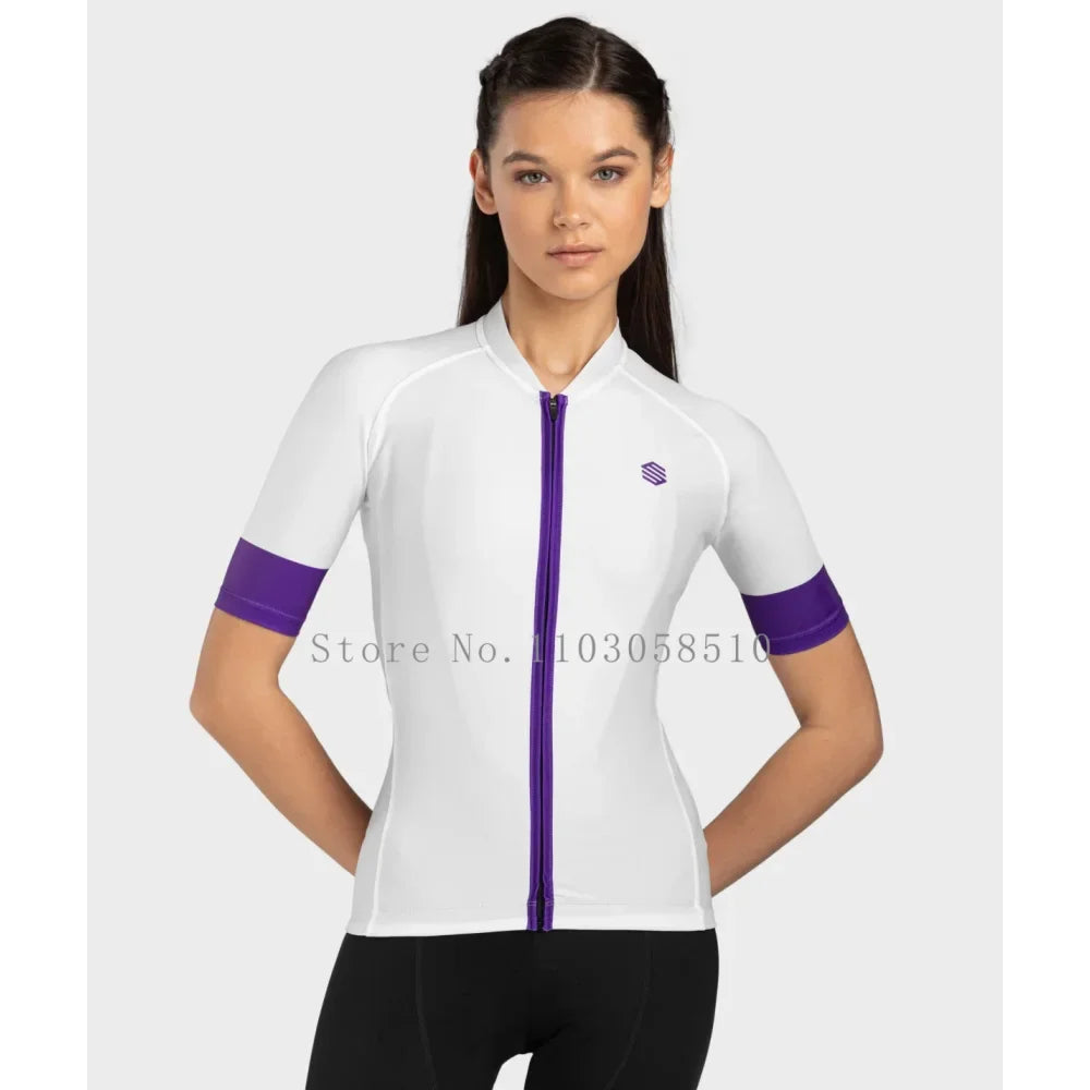 Siroko Women Cycling Jersey Summer Short Sleeve Shirts Quick Dry Ciclismo Maillot MTB Bike Top Summer Outdoor Team Clothes 2025