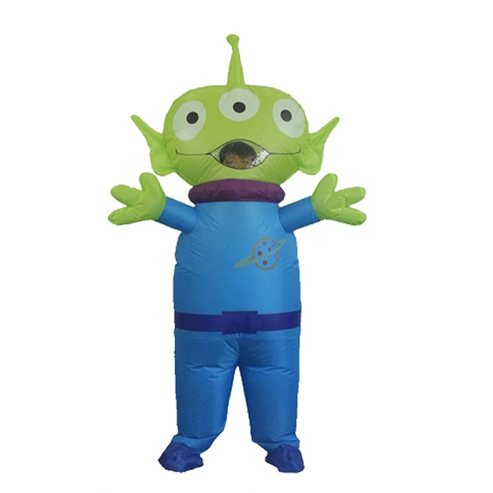 Three Eyed Alien Inflatable Suit