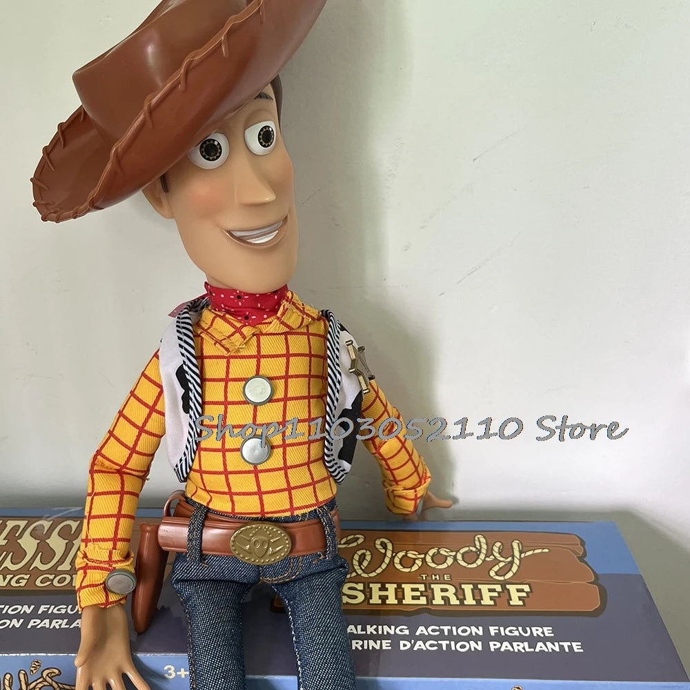 Toy Story 4 Talking Woody Jessie Action Figure Sing Soft Cute  Anime Figure Decoration Birthday Model Gift Toys