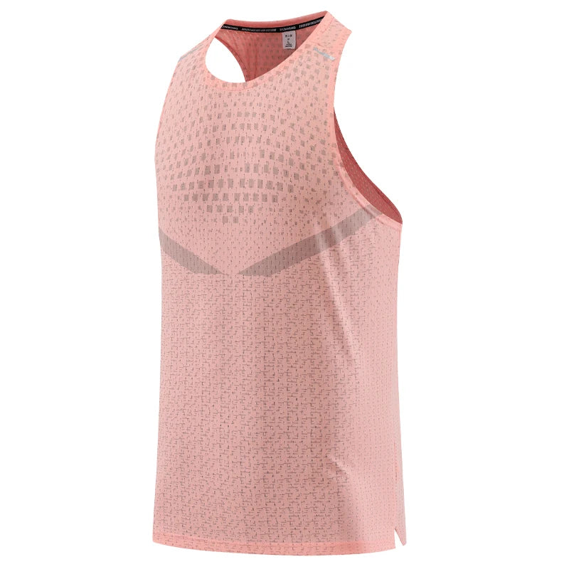 Men Gym Vest Quick-Drying Mesh Breathable