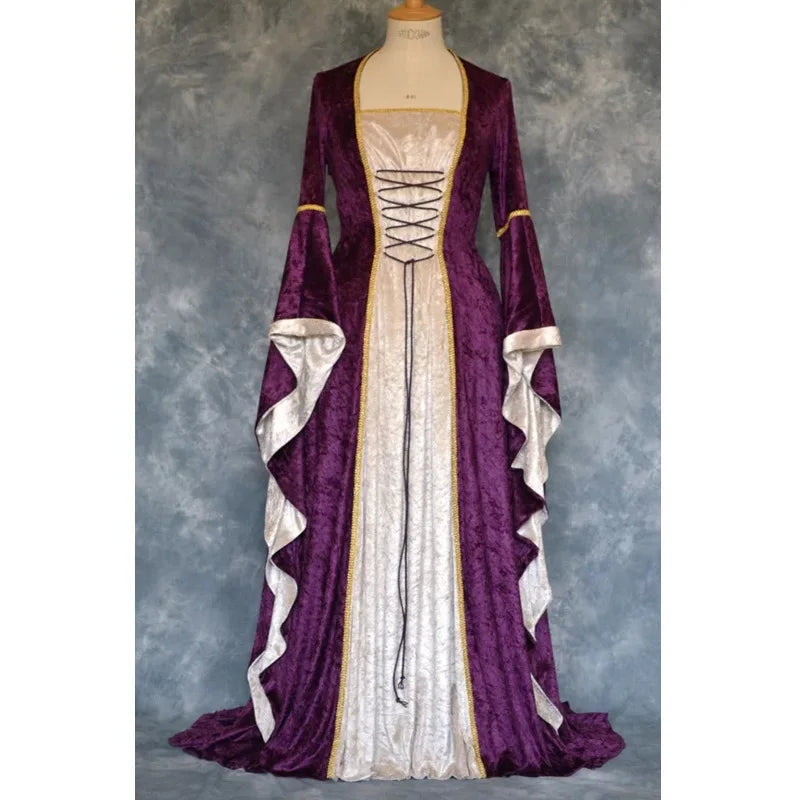 Halloween  Plus Size Medieval  Court Princress