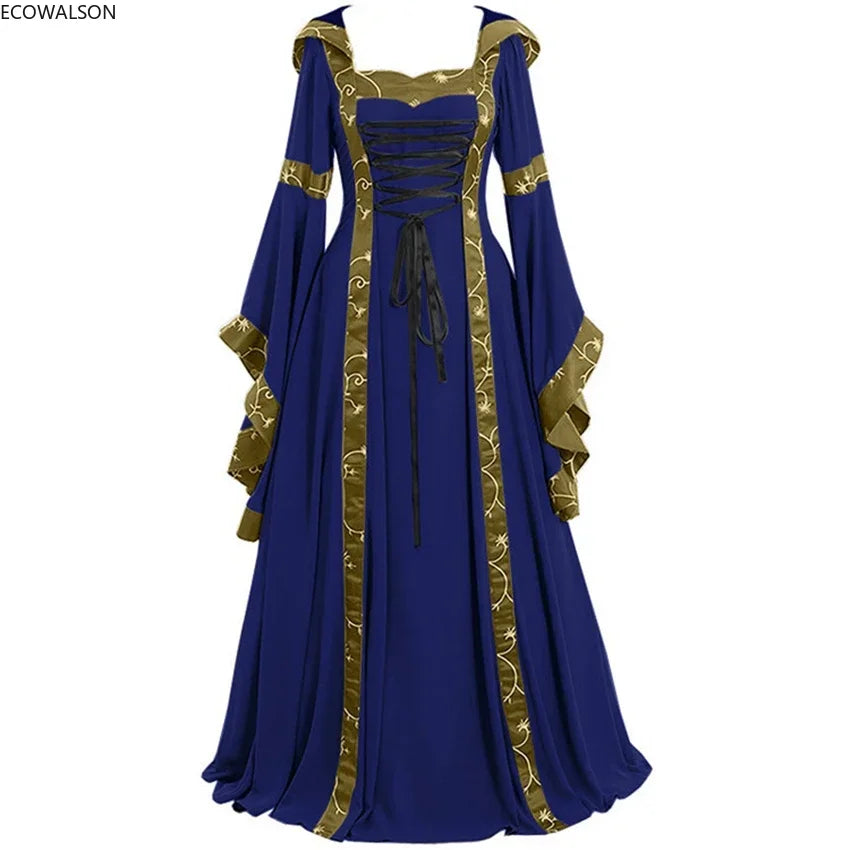 Medieval Costumes For Women Halloween Princess Cosplay Carnival Middle Ages