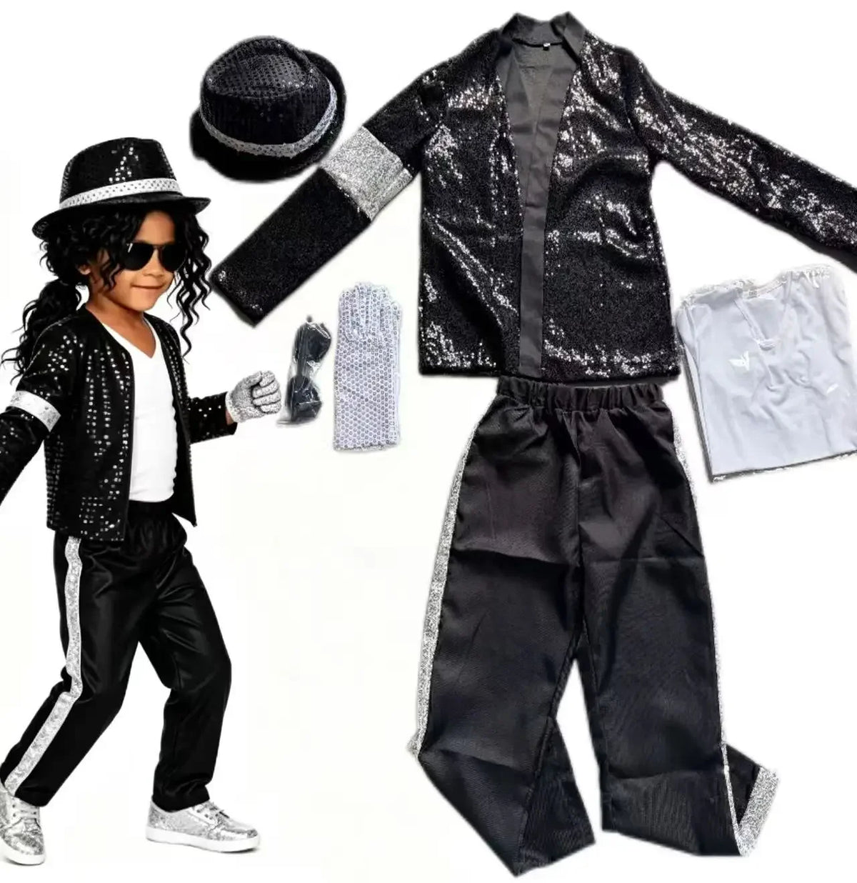 Michael Red Leather Jacket Pant Set