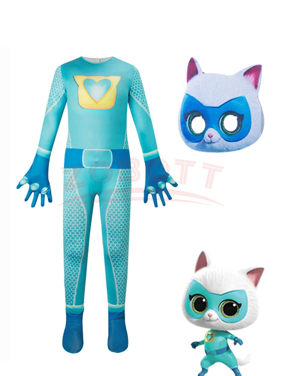 Halloween SuperKitties jumpsuit