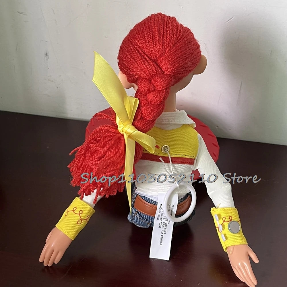 Toy Story 4 Talking Woody Jessie Action Figure Sing Soft Cute  Anime Figure Decoration Birthday Model Gift Toys