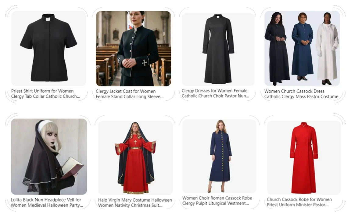 Nun Dress Halloween Costume