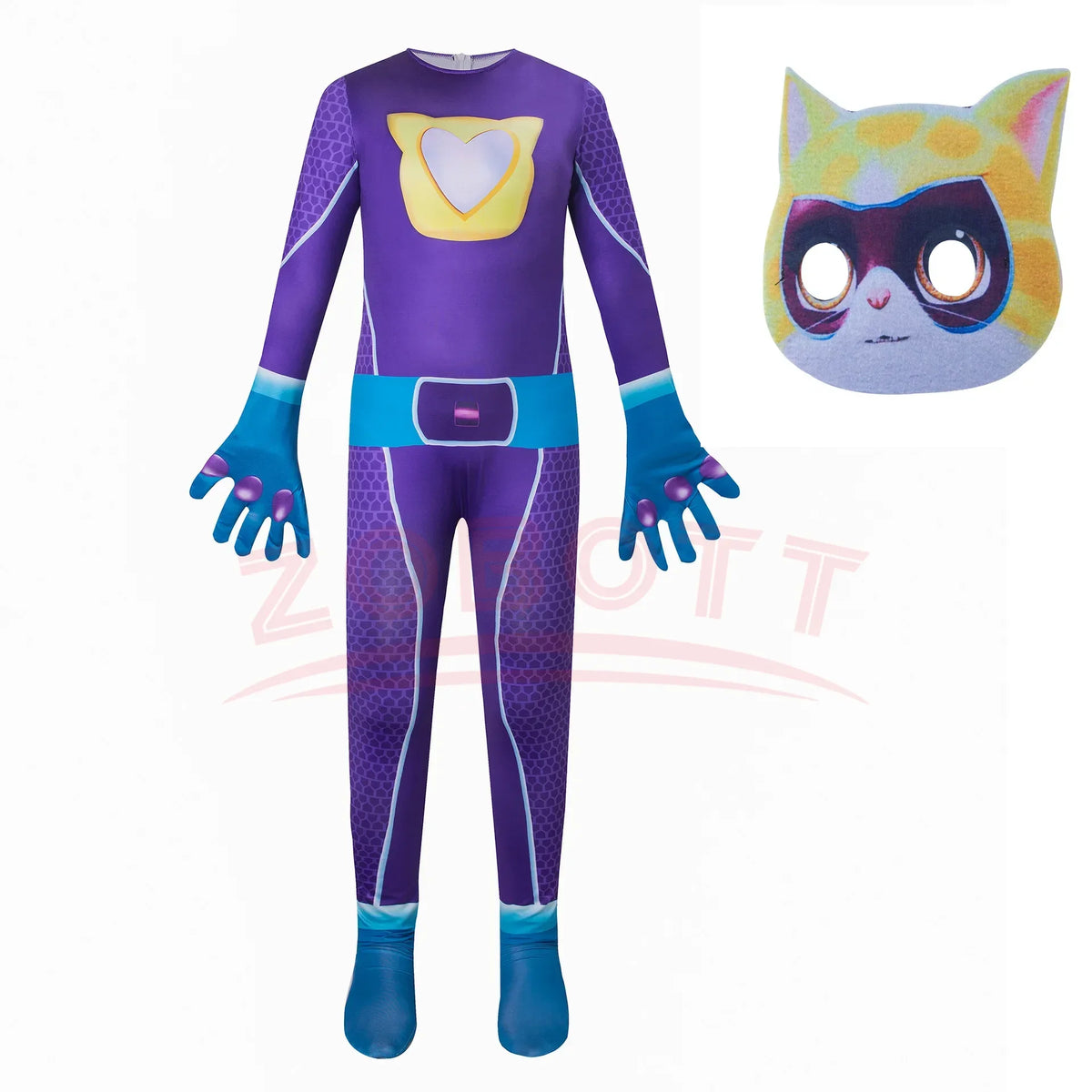 Halloween SuperKitties jumpsuit