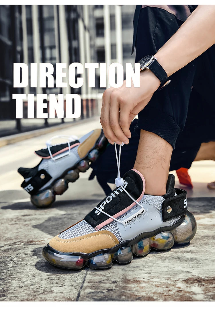 Men's Fashion Sneakers Breathable Comfortable Lightweight