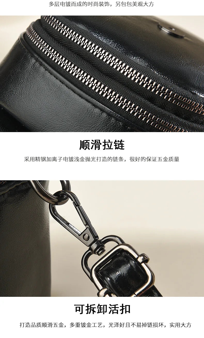 Flap Phone Bag High Quality Pu Leather Shoulder Bags for Women New Ladies  Crossbody Bag Luxury Brand Designer Handbags