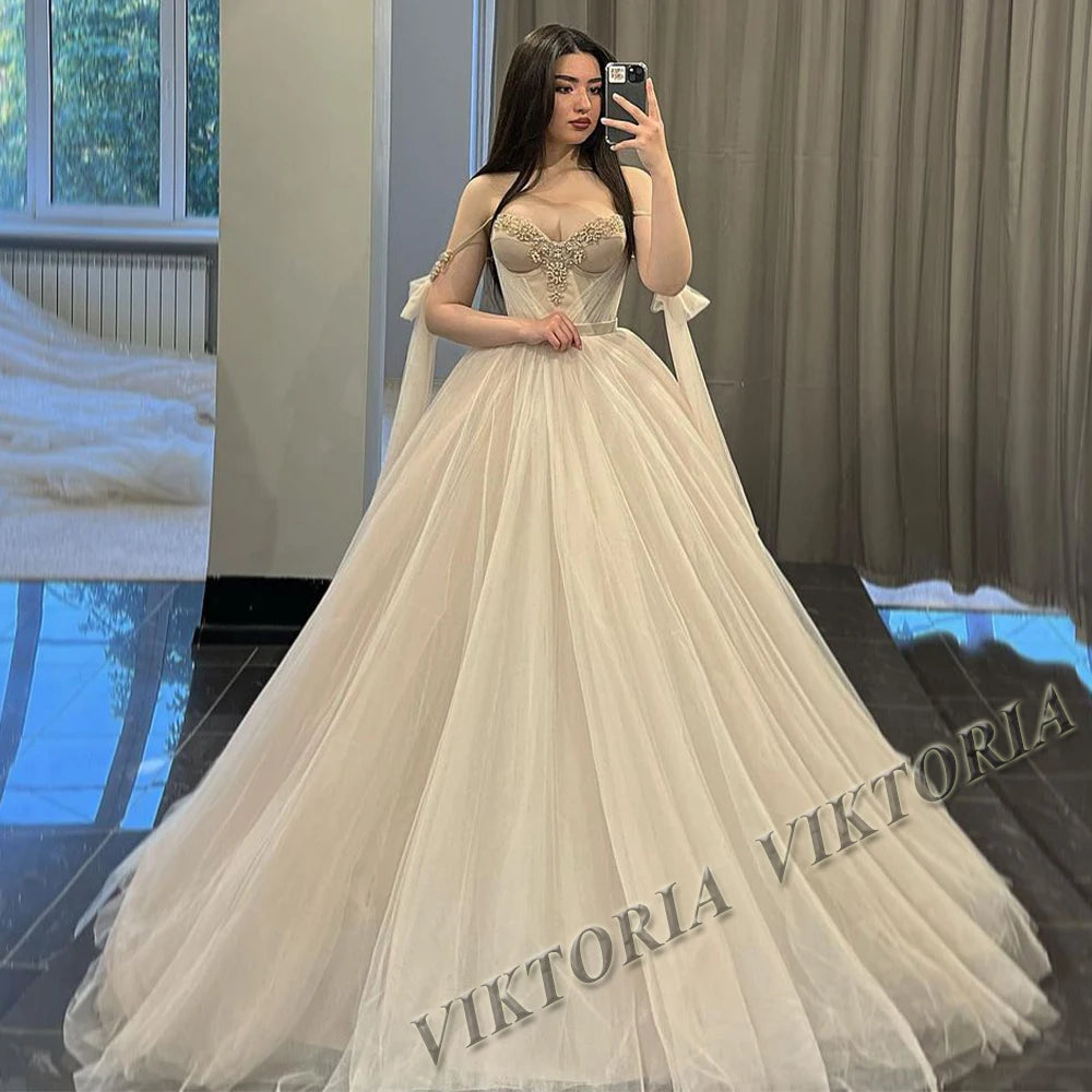 Mermaid Wedding Dresses Appliques Beads Chain Backless