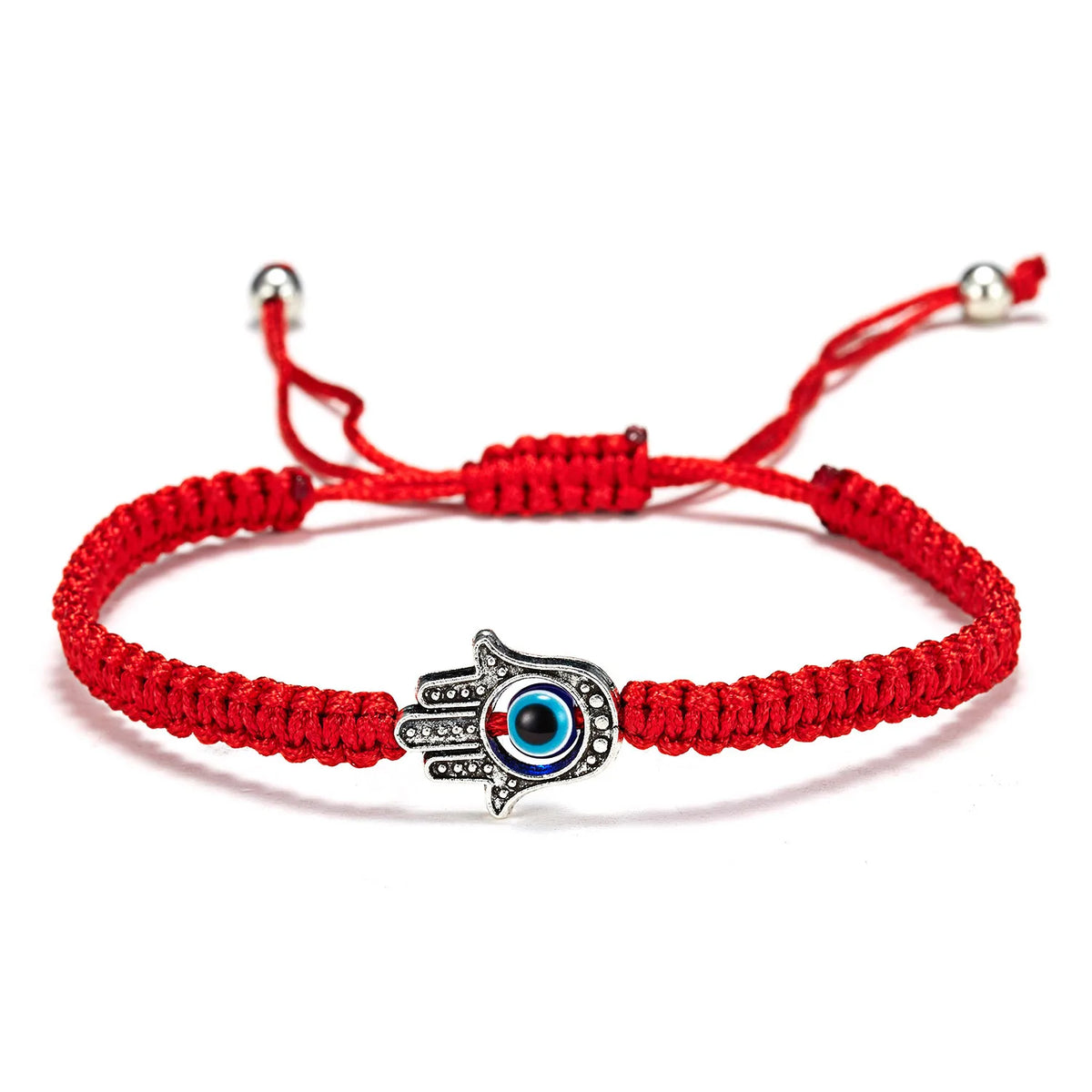 Hamsa Hand Adjustable Red String Bracelets