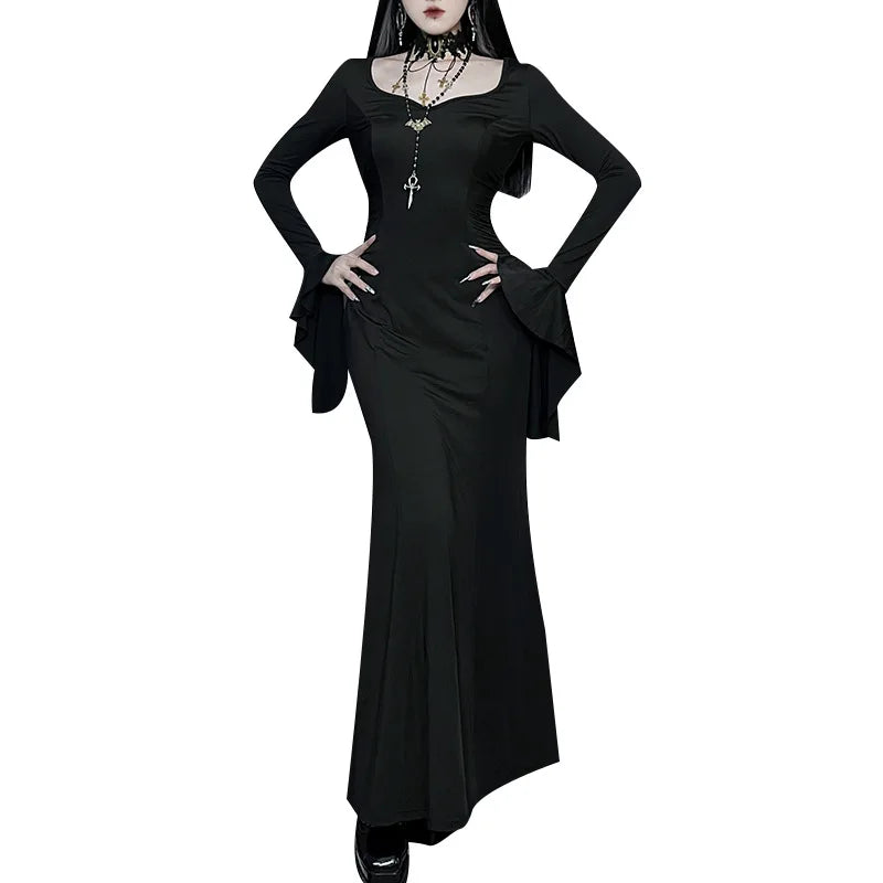 Halloween Cos Morticia