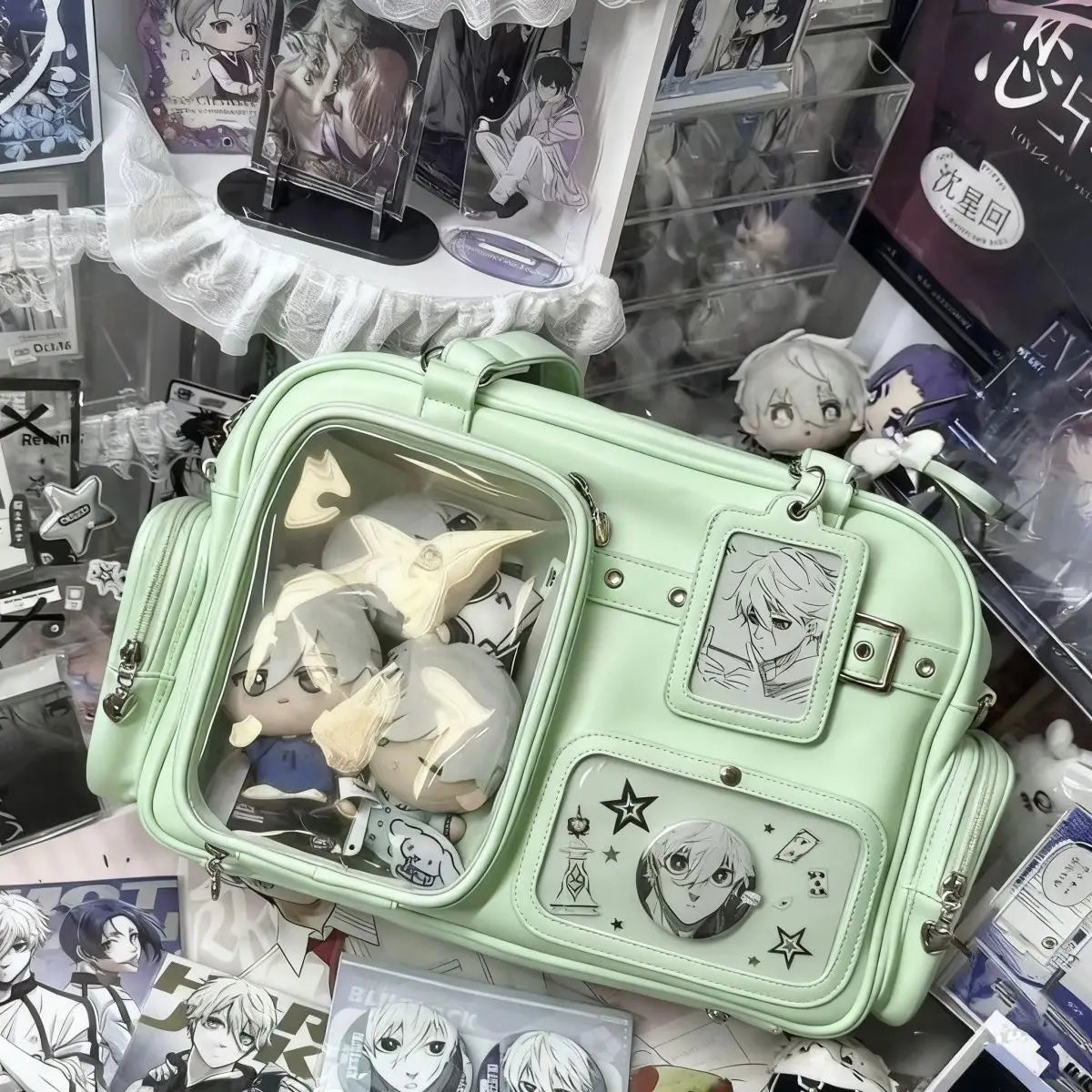 Leather Pin Doll 20cm Display Ita Bag