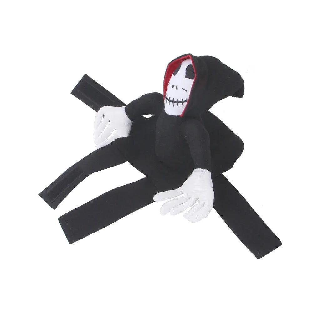 Halloween Pet Cosplay Costume Scary Doll Horseback Riding Outfit