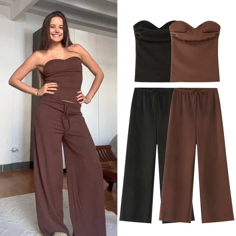 2 Pieces Pants Set
