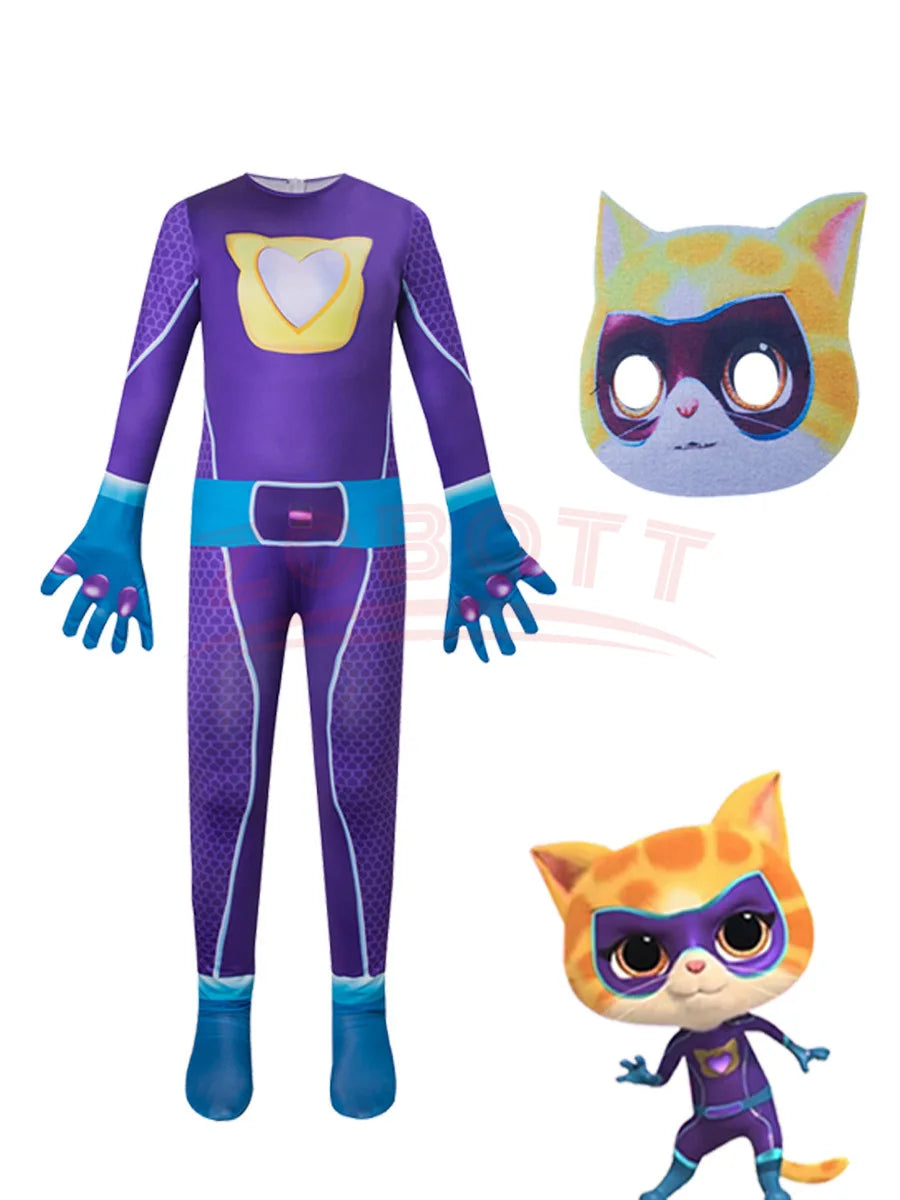 Halloween SuperKitties jumpsuit