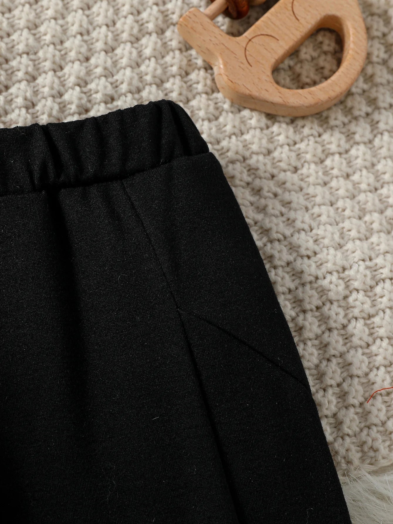 2025 New Fashion 3Pcs Baby Boys Winter Solid  For 1-3Y Infants  Causal Daily Trousers