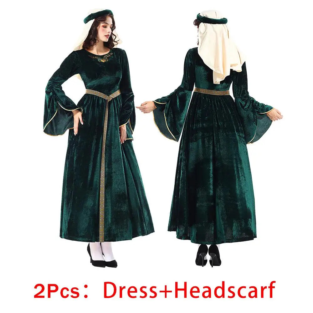 Halloween Costume Medieval Dress