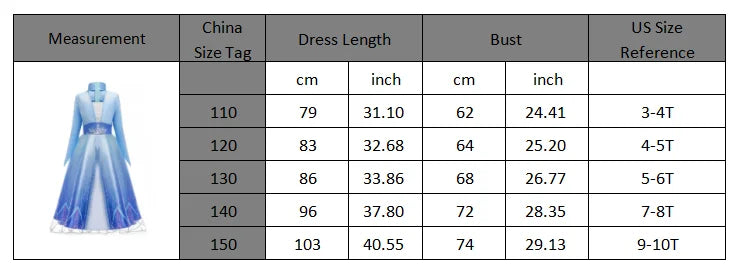 Moana Elsa Princess Dress for Girls Costume Kid Children Cosplay Birthday Carnival Party Outfit Toddler Fancy 2-8Y Birthday Gift