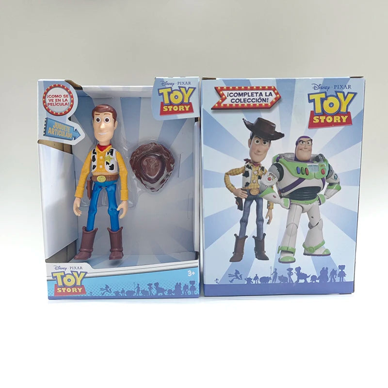 Hot Cute Anime Figure Bu zz Lightyear Woo dy Desktop Toy Model Ornament Doll Collectibles Surprise birthday Gift