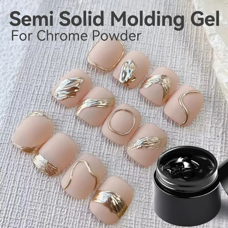 Nail Rhinestone Glue 30ML Gel Nail Glue 3D Shaping Sculpting Carving Flower DIY Decoration  Gem Glue Nail Supplies