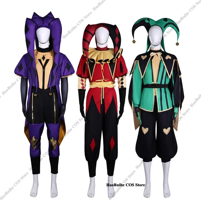 Hot The Freak Circus Pierrot Jester Harlequin
