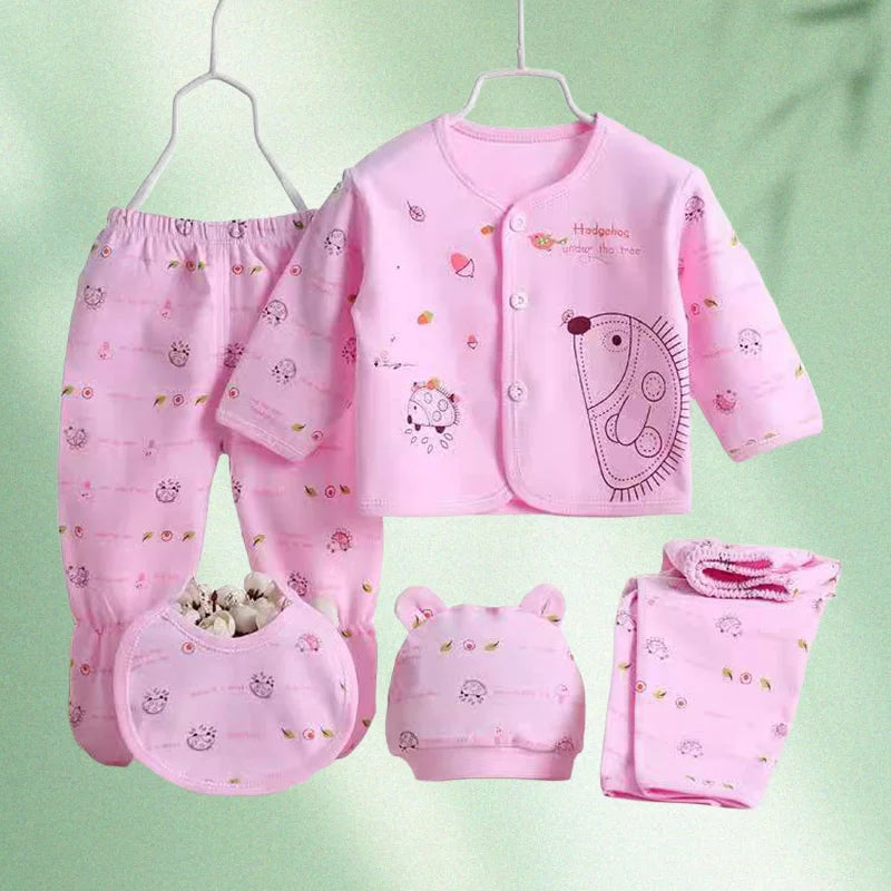 5 Pcs/set Newborn Baby 0-3 Month