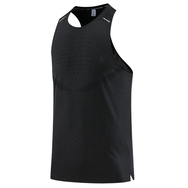 Men Gym Vest Quick-Drying Mesh Breathable