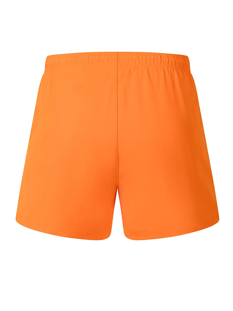 Mens Swim Trunks with Compression Liner Phone Pocket