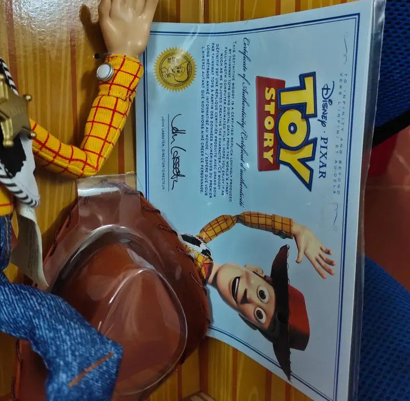 Cartoon Sound-Making Toy Disney Pixar Toy Story Buzz Lightyear Jessie Woody Talking Doll Collected Birthday Gift Toy For Fans