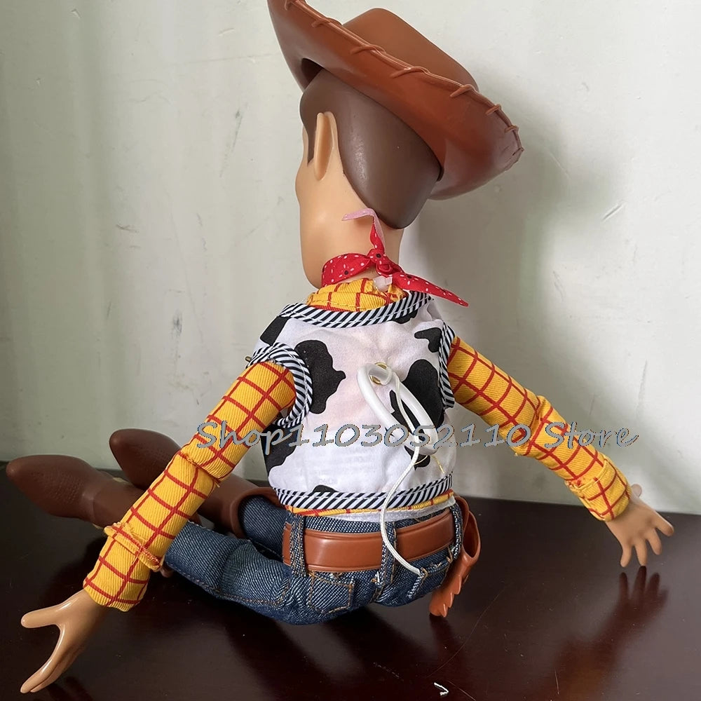 Toy Story 4 Talking Woody Jessie Action Figure Sing Soft Cute  Anime Figure Decoration Birthday Model Gift Toys