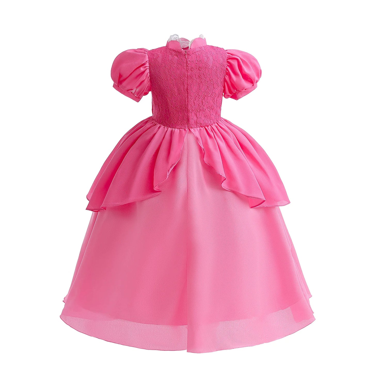 2026 Movie Girls Princess Dress Up Rosalina Peach Cosplay Outfit Children Girl Halloween Cosplay Costume Gown