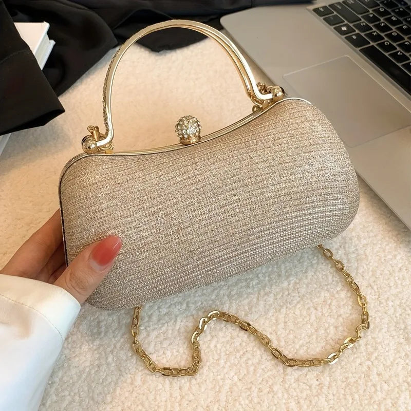 Shiny Mini Evening Bag Rhinestone