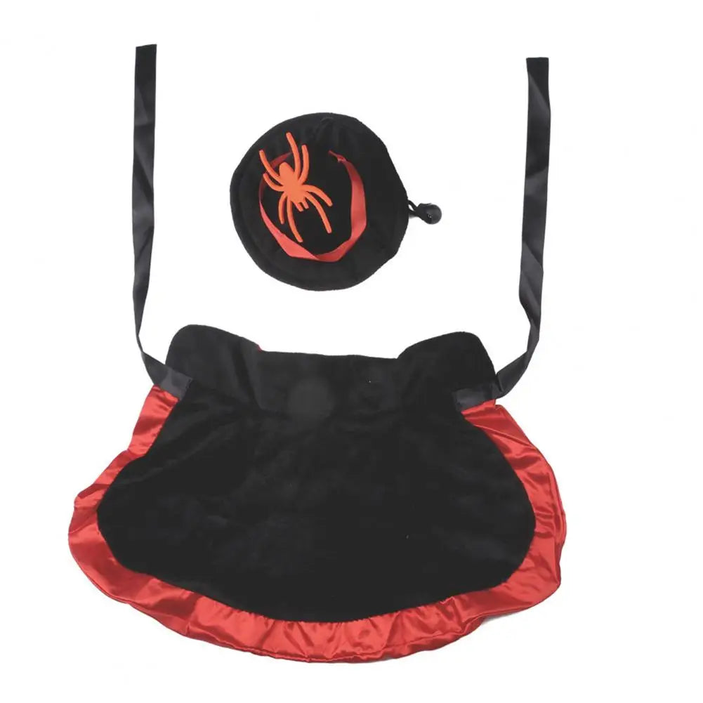 Halloween Pet Cat Witch Costume