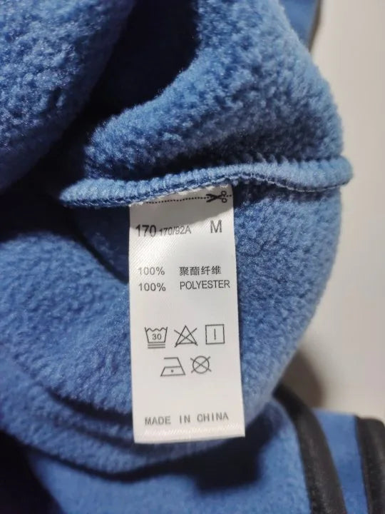 Children's Fleece Jacket Autumn Winter Casual Warm Teen Boys Girls Hooded Outerwear Anti-Static Windproof Cozy Kids Tops Clothes