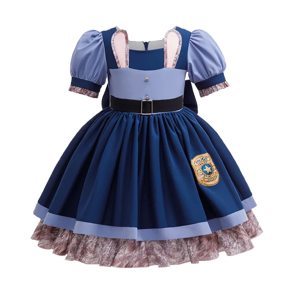 2026 Jessie Cowgirl Costume 2 Piece Set Sleeve shirt Cow Print Flared Pants Kids Cosplay Outfit