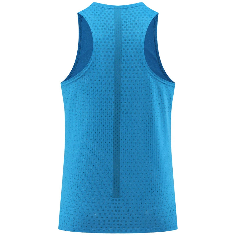 Men Gym Vest Quick-Drying Mesh Breathable