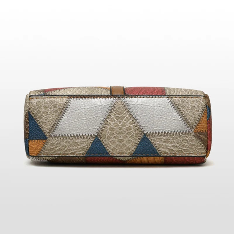 Shell Bag Patchwork Hobo