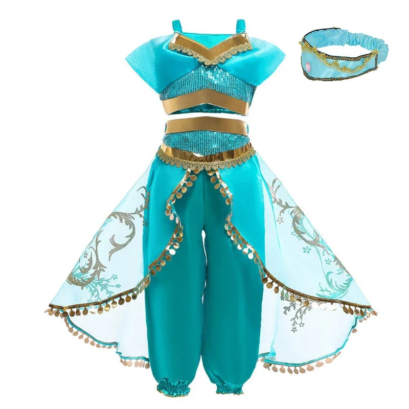 Moana Elsa Princess Dress for Girls Costume Kid Children Cosplay Birthday Carnival Party Outfit Toddler Fancy 2-8Y Birthday Gift