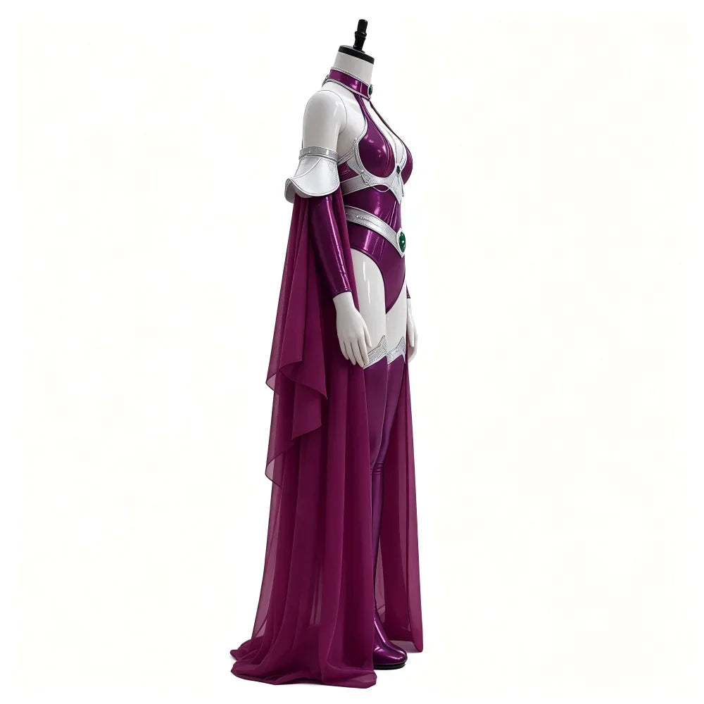 Anime Teen Titans Starfire‌ Purple Jumpsuit
