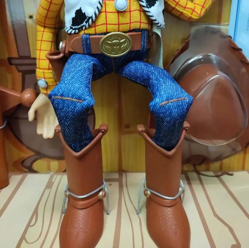 Cartoon Sound-Making Toy Disney Pixar Toy Story Buzz Lightyear Jessie Woody Talking Doll Collected Birthday Gift Toy For Fans