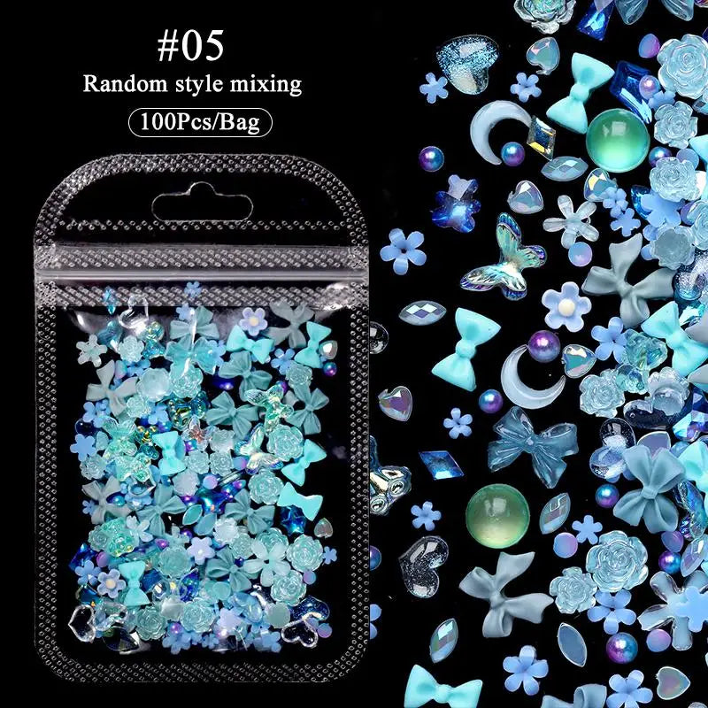 Nail Rhinestone Glue 30ML Gel Nail Glue 3D Shaping Sculpting Carving Flower DIY Decoration  Gem Glue Nail Supplies