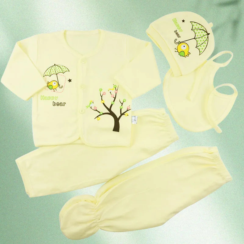 5 Pcs/set Newborn Baby 0-3 Month