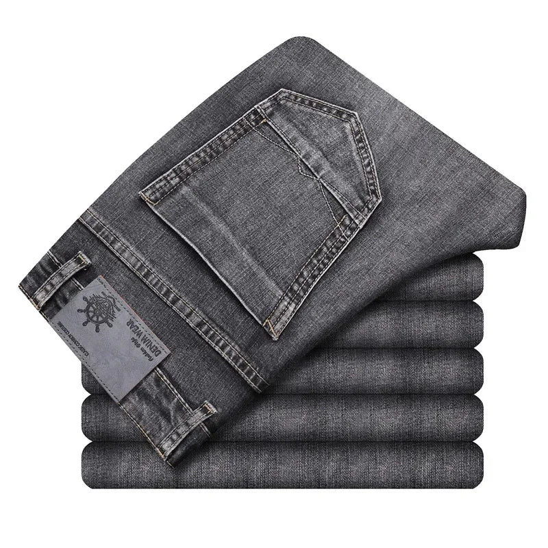 Cotton Stretch Jeans  Thin Denim
