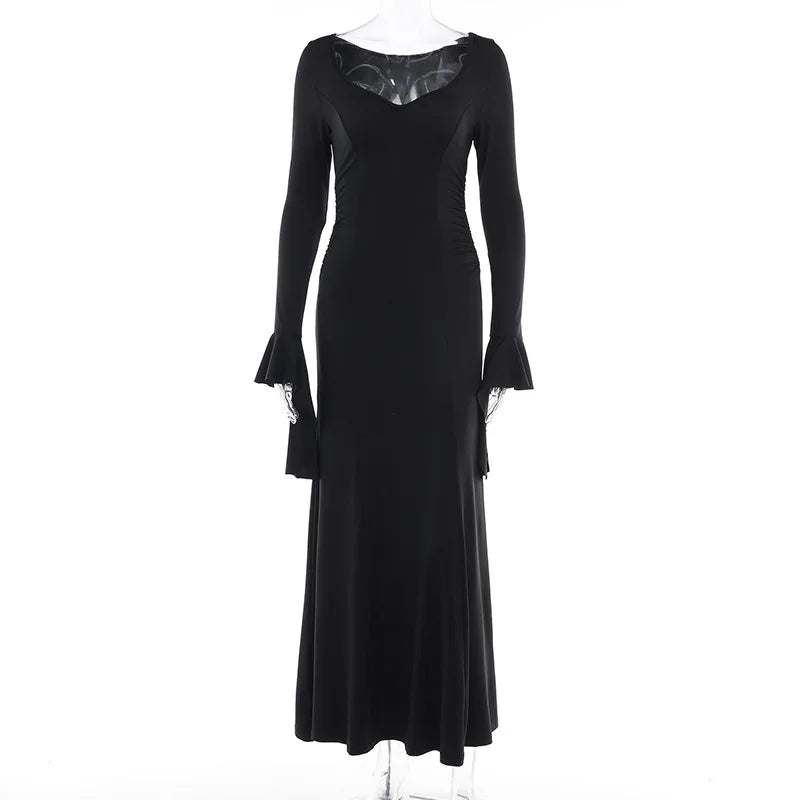 Halloween Cos Morticia