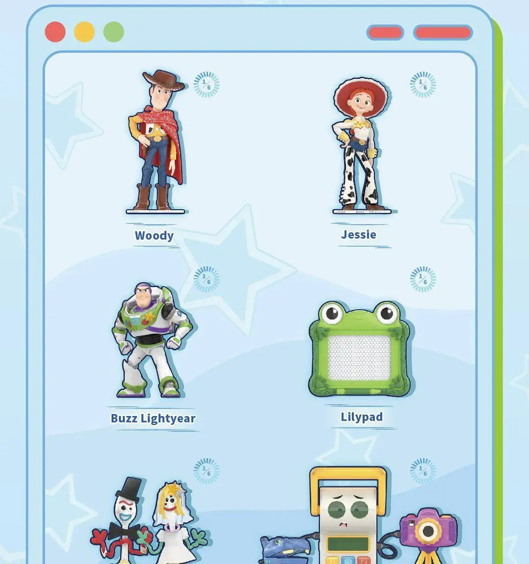 Toptoy Toy Story 5 Forever Friends Blind Box Action Figures Buzz Lightyear Jessie Woody Doll Action Figures Mystery Box Toy Gift