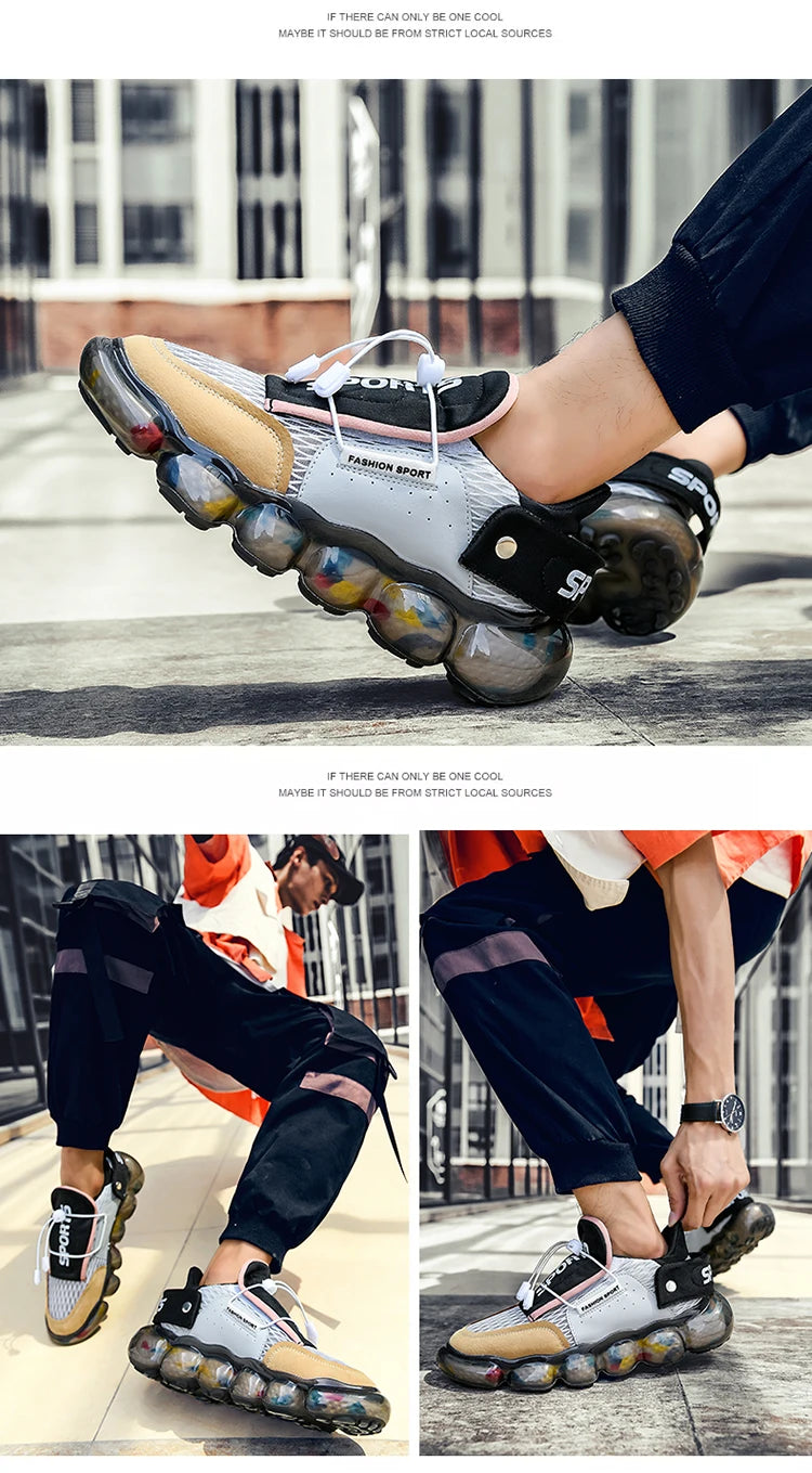 Men's Fashion Sneakers Breathable Comfortable Lightweight