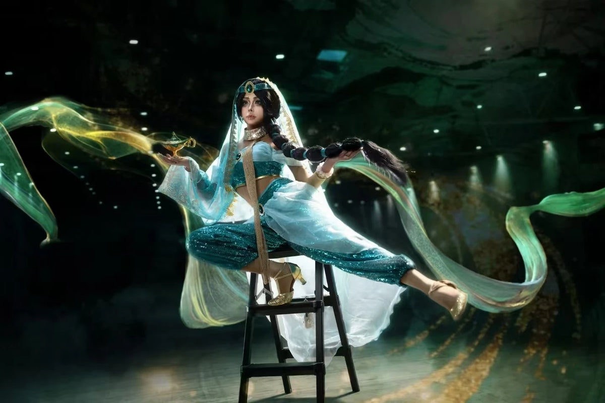 Aladdin Jasmine Princess Women's Cosplay Costume