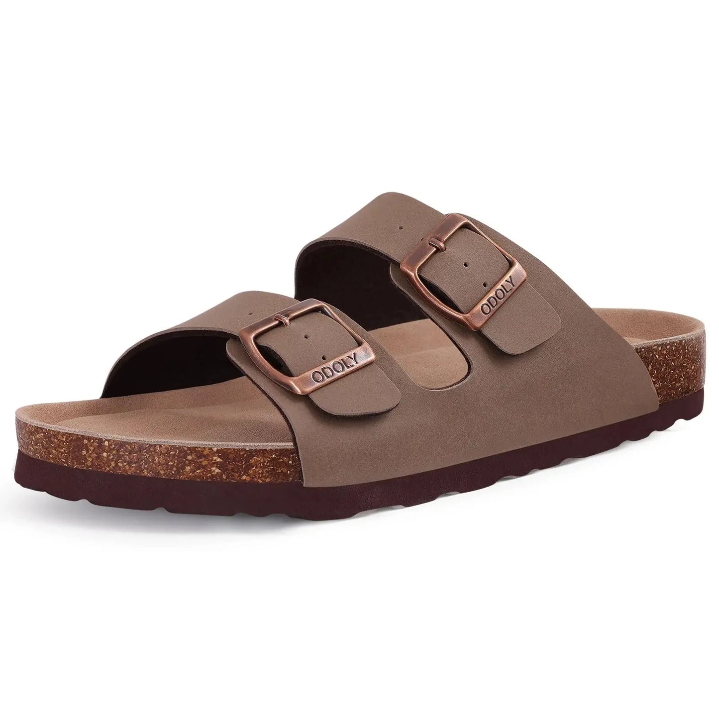 Cork Sandals For Women Men Fashion Soft Thick Sole Cork Slippers Summer Beach Sandals Home Open Toe Flat Sandals