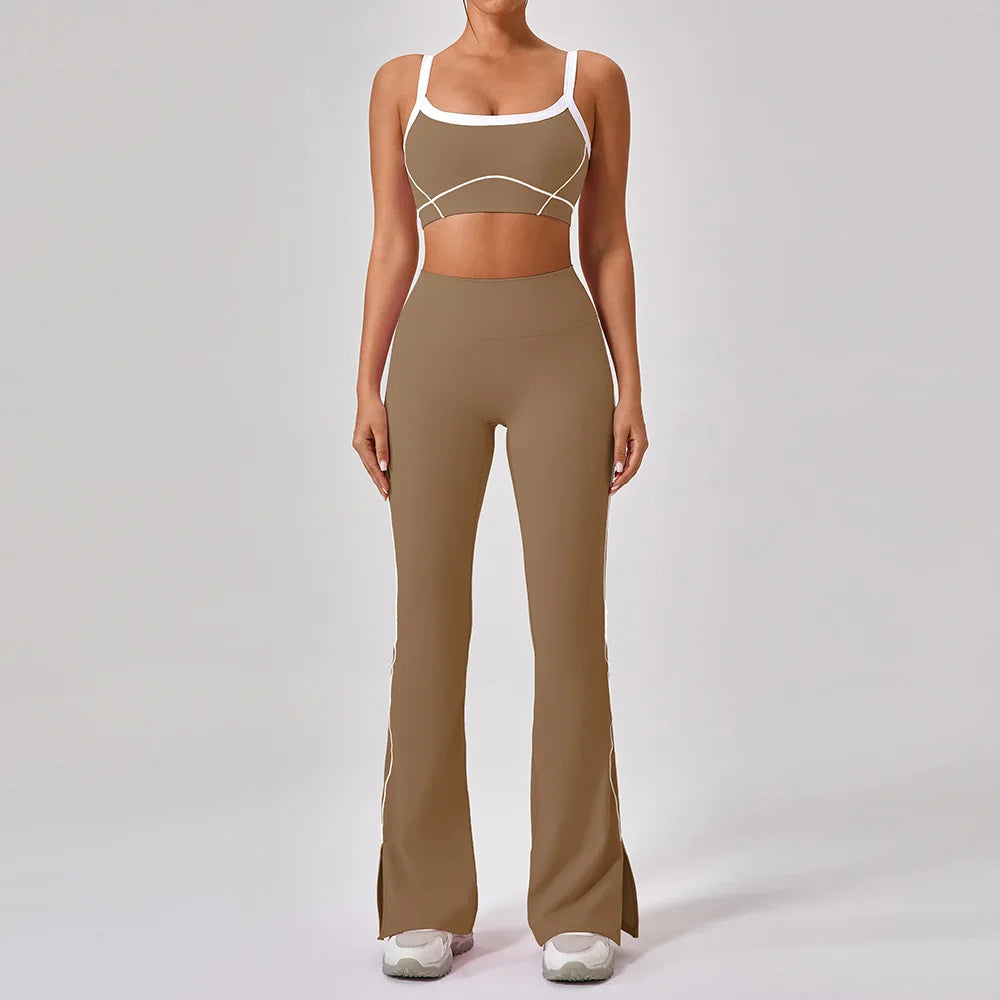 Womens 2 Piece Workout Running Sets